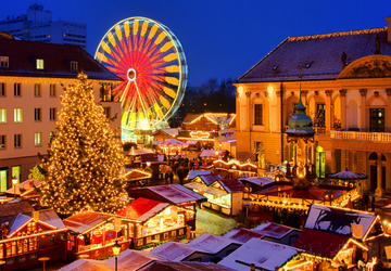 שוק חג המולד בהמבורג 