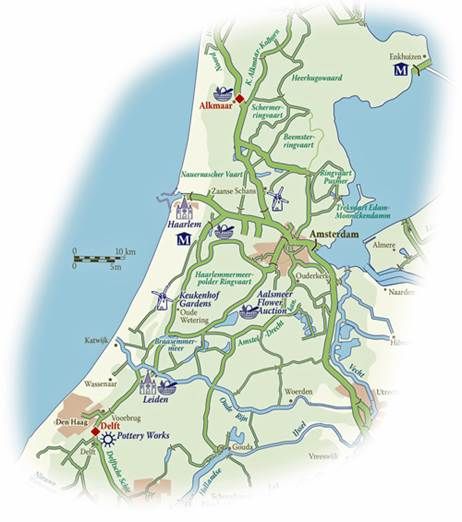 מפה שייט בוטיק בהולנד
